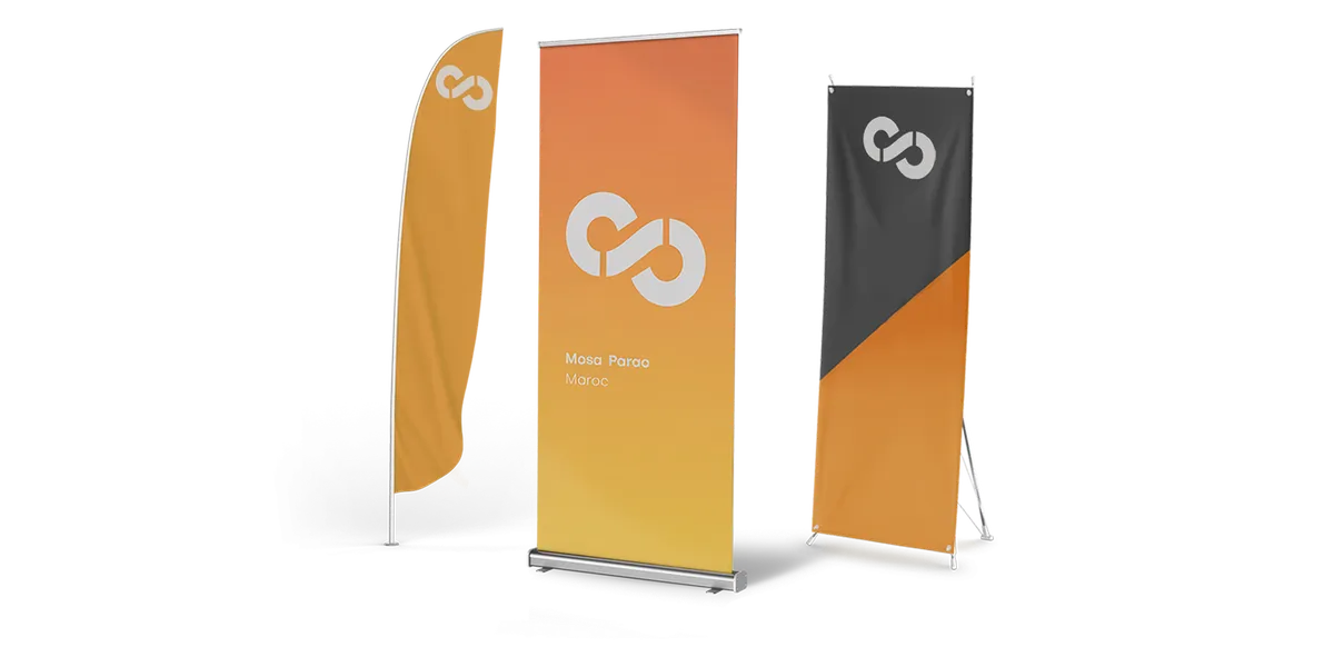 Expositores impresos personalizados para ferias y puntos de venta en Cataluña